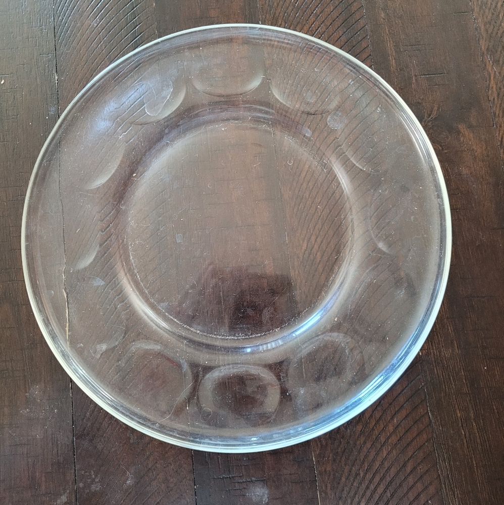 Glass platter